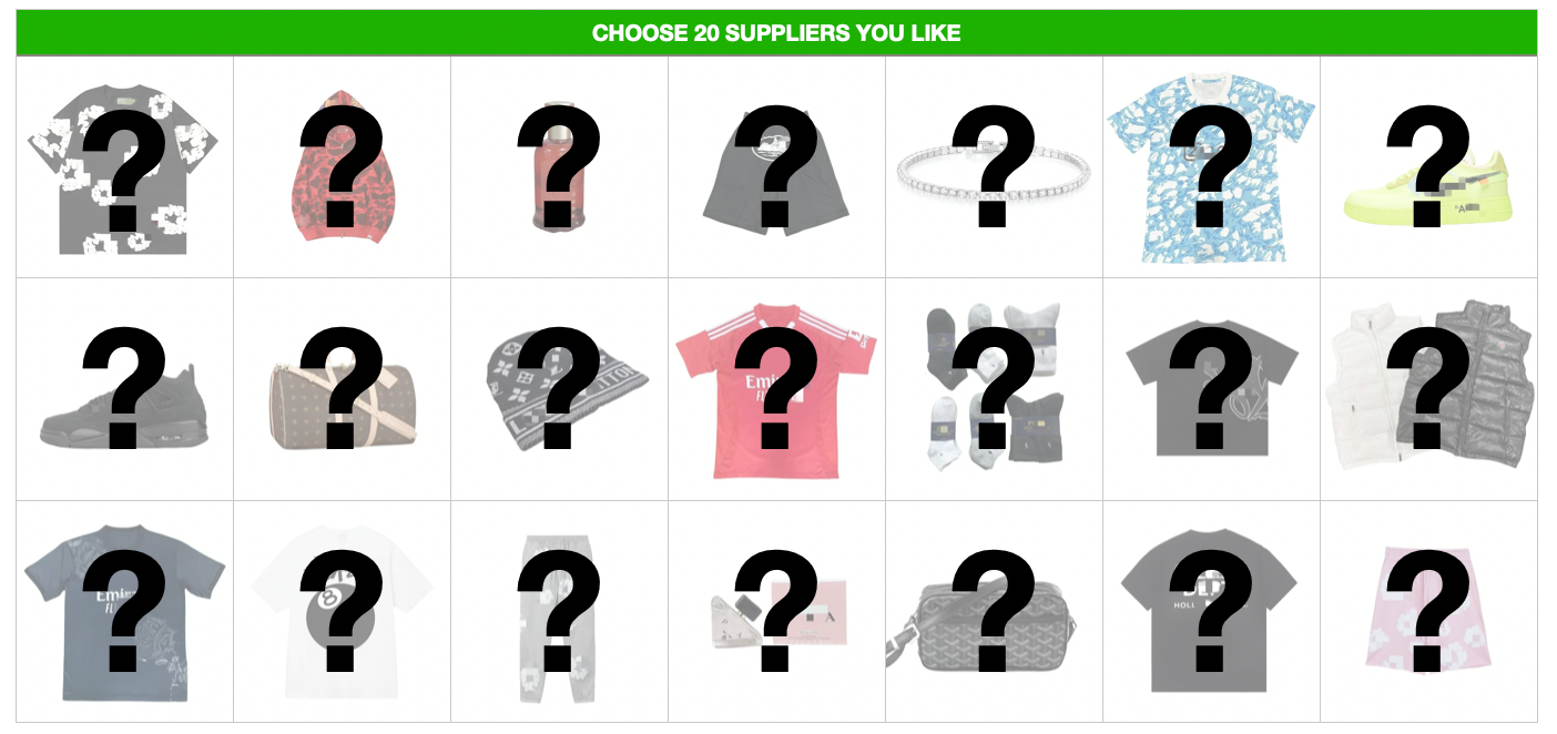 High Quality Suppliers